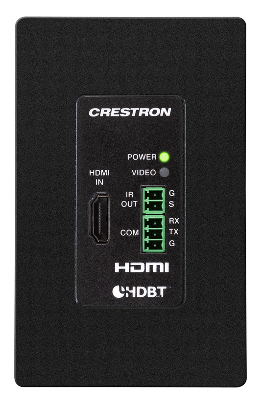 DigitalMedia 8G+® 4K60 4:4:4 HDR Wall Plate Transmitter, Black