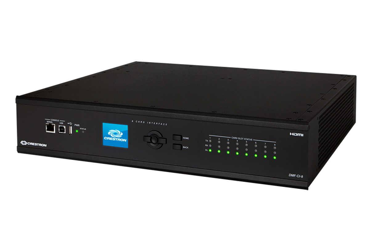 DigitalMedia™ Card Chassis for DM-NVX-C & DMCF, 8 Slots