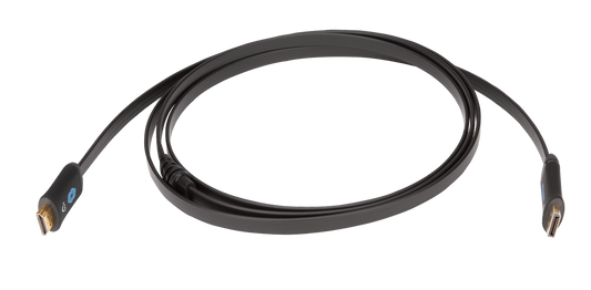 Pass-Through Cable for FT2 Series, DisplayPort™ to HDMI®, 18 Gbps, 8 ft (2.4 m)