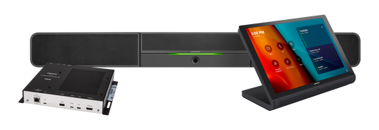 Crestron Flex Advanced Small Room Conference System with Video Soundbar for Microsoft Teams® Rooms, Government Version
[