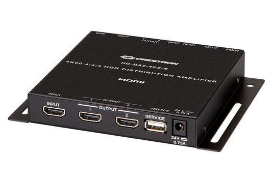 1:2 HDMI® Distribution Amplifier w/4K60 4:4:4 & HDR Support