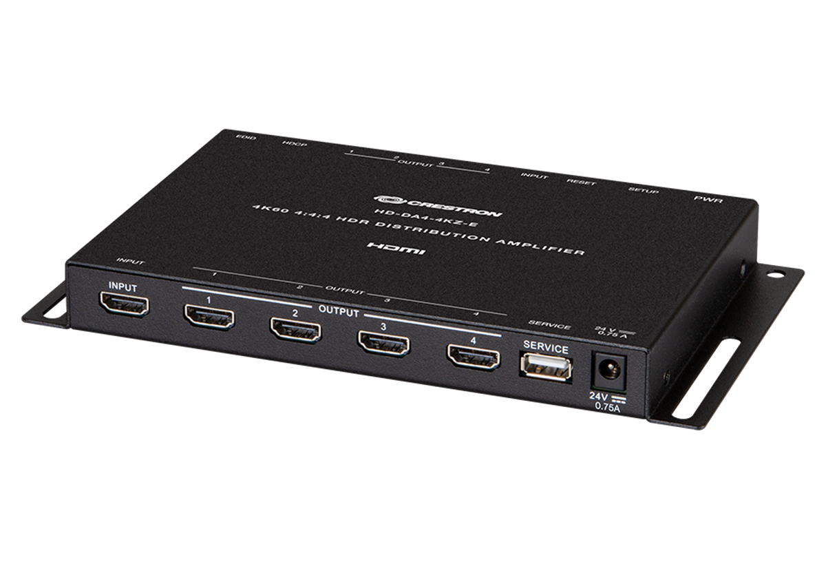 1:4 HDMI® Distribution Amplifier w/4K60 4:4:4 & HDR Support