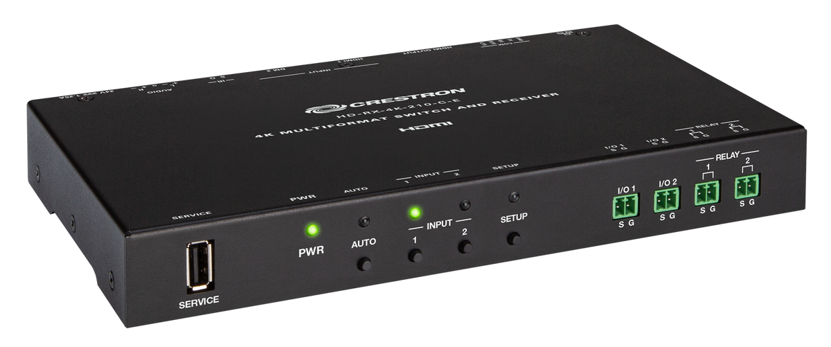 DMPS Essentials 4K Multiformat 2x1 AV Switch and Receiver