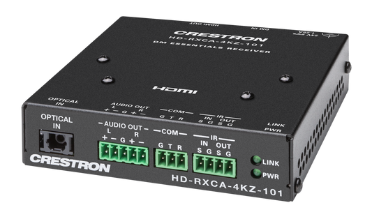 DM® Essentials 4K60 4:4:4 Receiver for HDMI®, RS-232, IR, and Analog Audio Signal Extension over CATx Cable