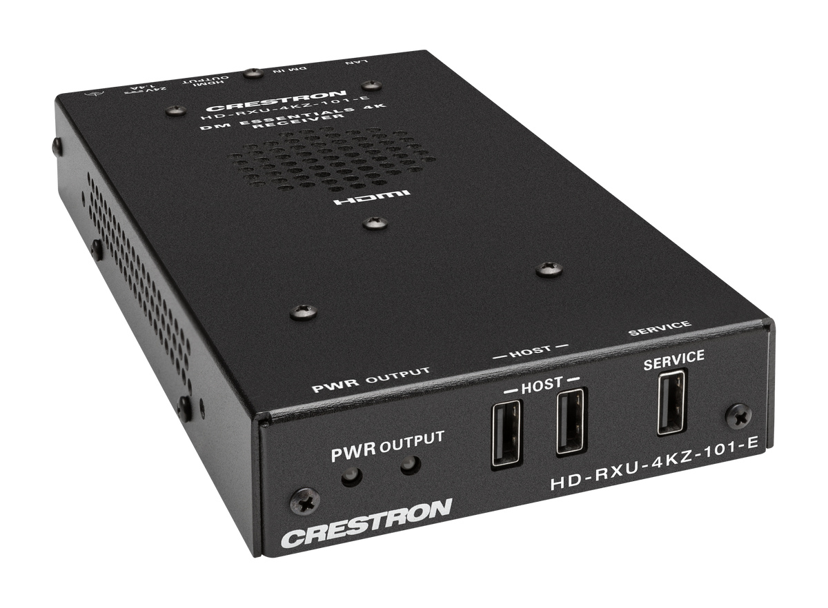 DM® Essentials 4K60 4:4:4 Receiver for HDMI®, USB 2.0, and Ethernet Signal Extension over CATx Cable