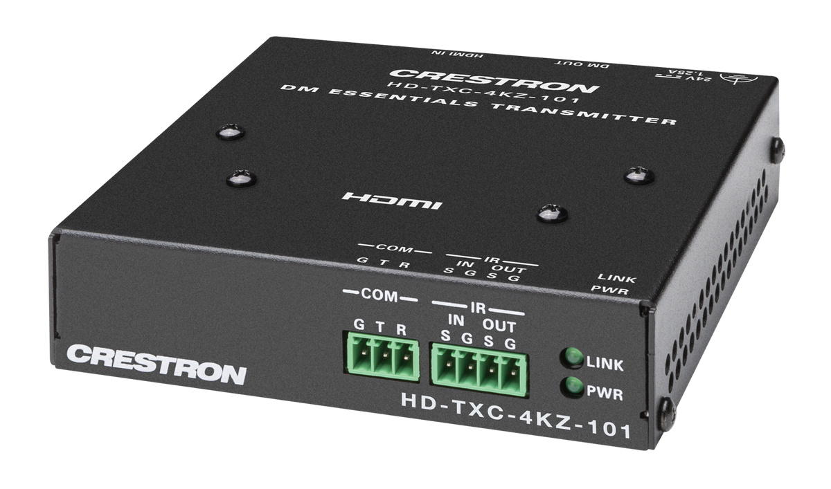 DM® Essentials 4K60 4:4:4 Transmitter for HDMI®, RS-232, and IR Signal Extension over CATx Cable