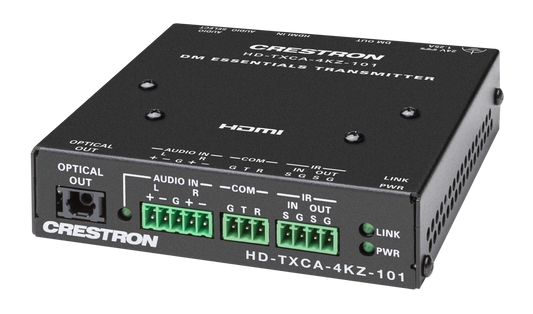 DM® Essentials 4K60 4:4:4 Transmitter for HDMI®, RS-232, IR, and Analog Audio Signal Extension over CATx Cable