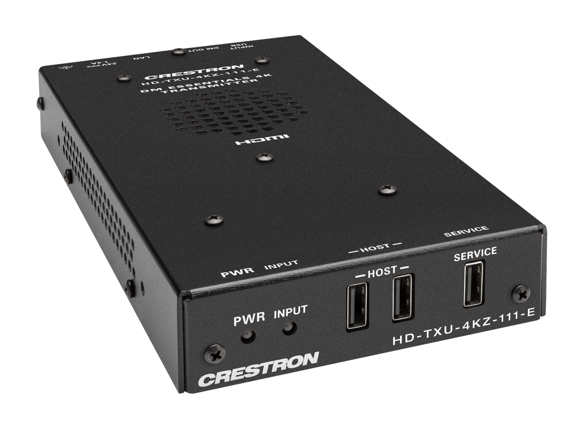 DM® Essentials 4K60 4:4:4 Transmitter for USB-C® DisplayPort™, USB 2.0, and Ethernet Signal Extension over CATx Cable