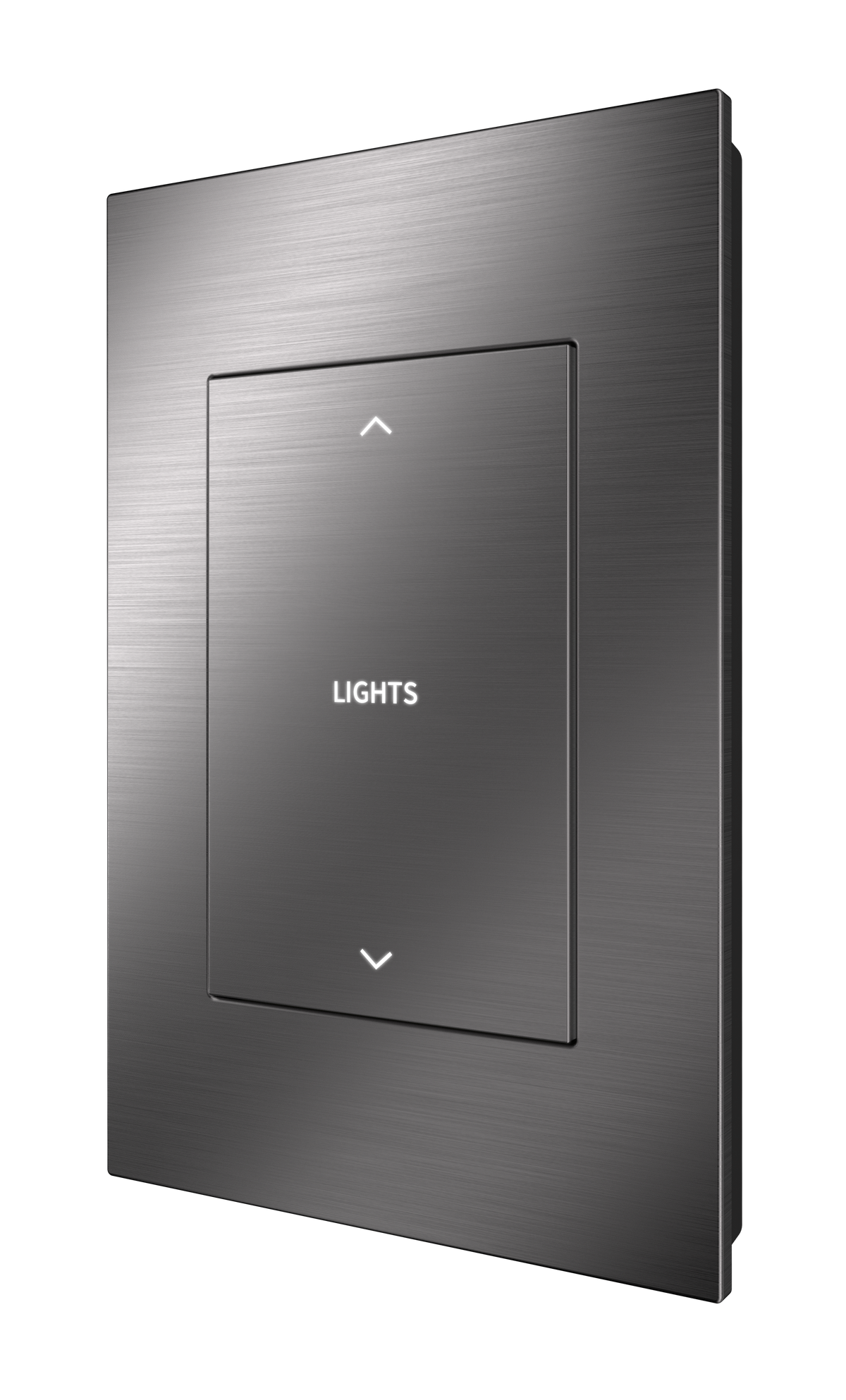 Horizon® 2 In-Wall Forward-Phase Dimmer with infiNET EX® Wireless Communication, 120 VAC, Custom Engraved, Dark Nickel