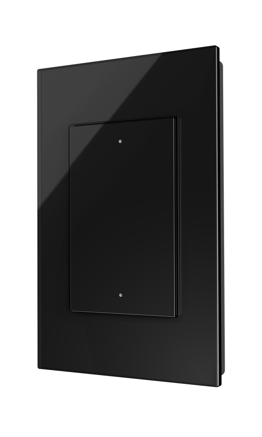 Next-Gen Horizon® In-Wall Forward-Phase Dimmer with infiNET EX® Wireless Communication, 120 VAC, Black Glass