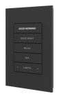 Horizon® 2 In-Wall Universal Phase Dimmer with infiNET EX® Wireless Communication, 120 VAC, Custom Engraved, Black