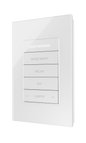 Horizon® 2 In-Wall Universal Phase Dimmer with infiNET EX® Wireless Communication, 120 VAC, White Glass, Engraved