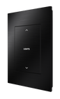 Horizon® 2 In-Wall Switch with infiNET EX® Wireless Communication, 120 VAC, Custom Engraved, Brushed Black