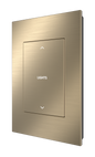 Horizon® 2 In-Wall Switch with infiNET EX® Wireless Communication, 120 VAC, Custom Engraved, Brushed Brass