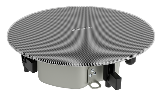 Saros® 6 in. Ultra Low Profile 2-Way In-Ceiling Speaker, White Textured, Single (must be ordered in multiples of 2)