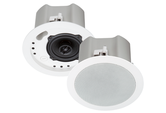 Saros® Integrator 4” 2-Way In-Ceiling Speaker, White Textured, Single (must be ordered in multiples of 2)