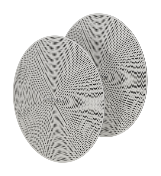 Round Grilles for Saros® 3 in. Full-Range In-Ceiling Speakers, White, 2-Pack