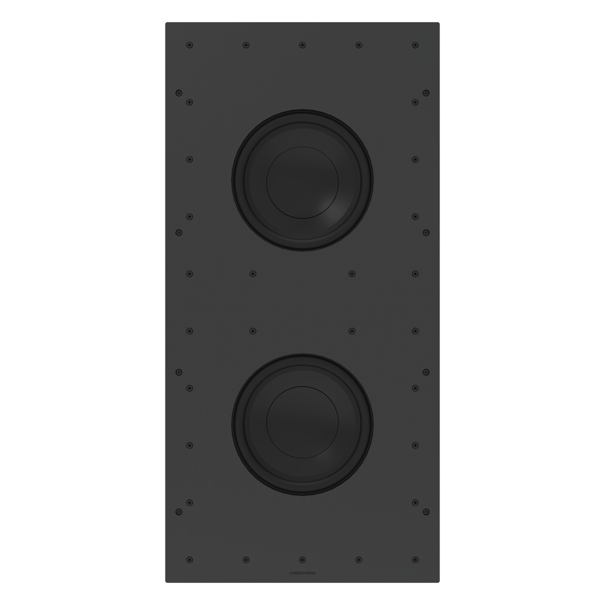 Ultimate In-Wall Dual 8 in. Subwoofer, All Weather, White Textured, Single