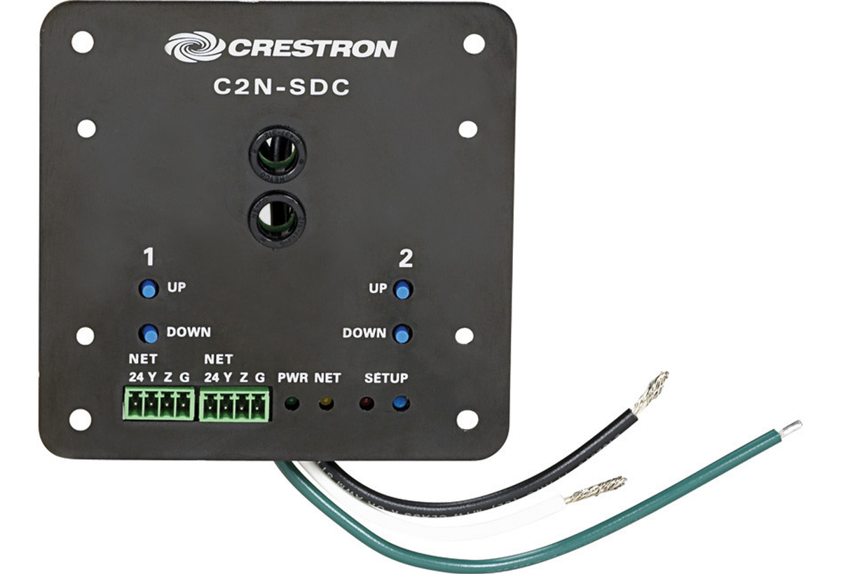 Shade and Drape Controller, 2 outputs for 120 VAC 3-wire bidirectional motors