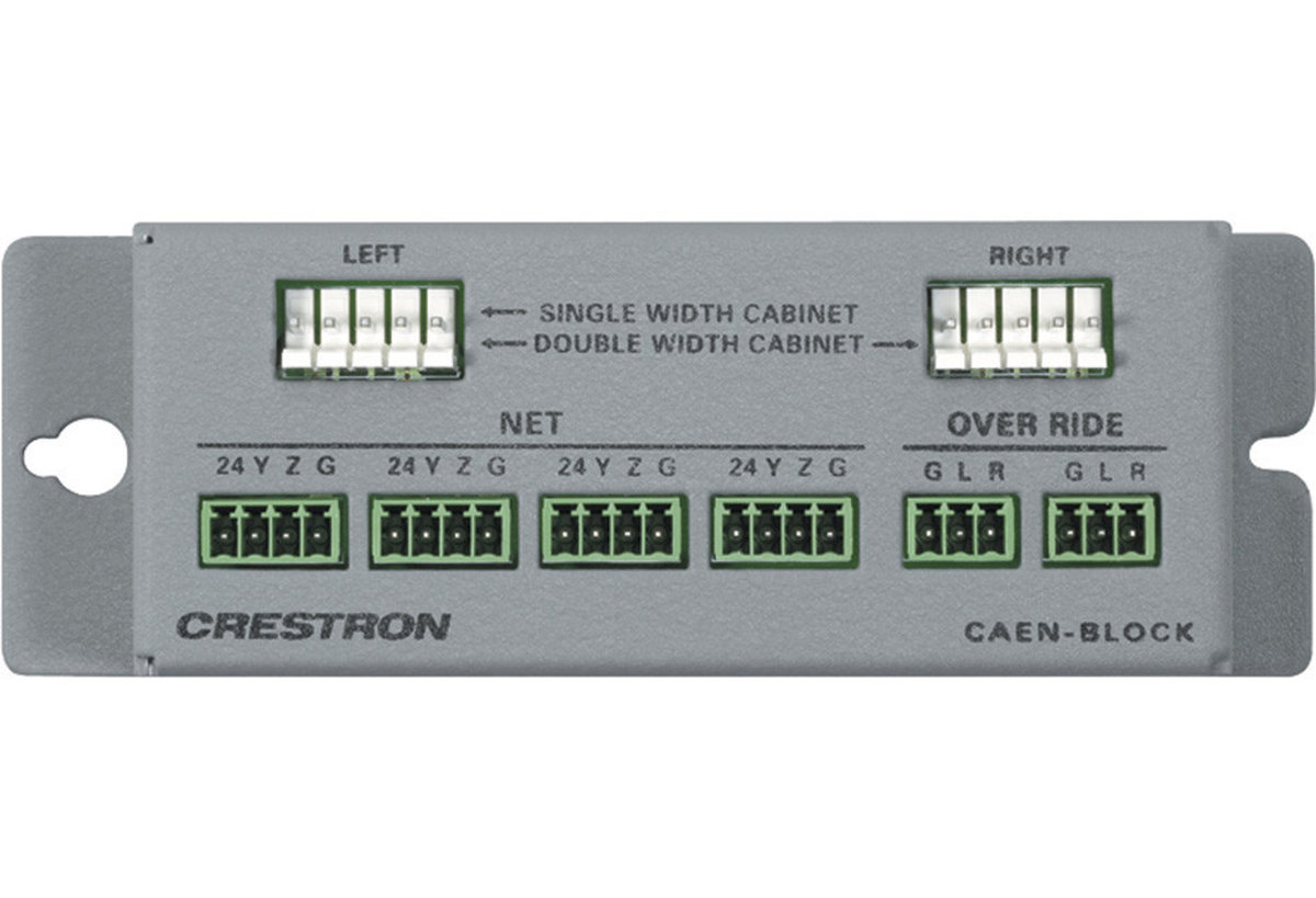 Cresnet® Network Termination Block for CAEN and CAENIB Automation Enclosures