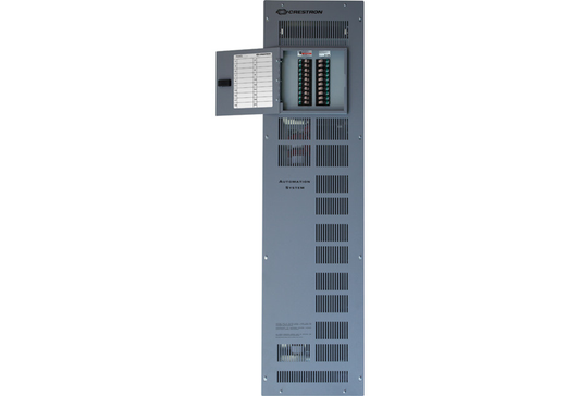 Automation Enclosure, 5 modules high x 1 module wide, 20 breaker slots, split phase