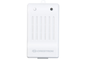 Dual-Channel Wireless Lamp Switch, Ground Pin Down, White Textured