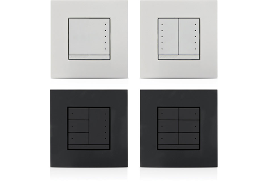 Universal Phase In-Wall Dimmer with Neutral Wire, 230 VAC, Anthracite