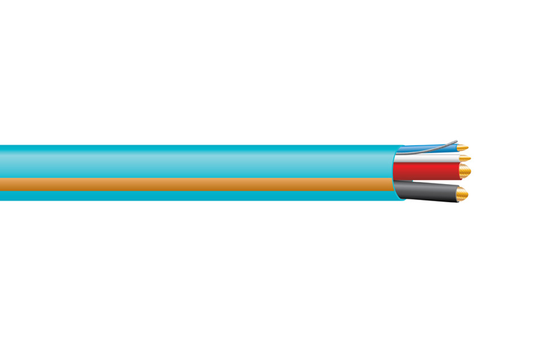 Cresnet® “High-Power” Control Cable, Non-Plenum, Teal, 1000 ft (304 m) spool
[Limited Supply]