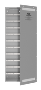 DIN Rail Enclosure, 10 DIN Rails, 18 M Wide