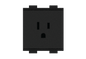 AC Power Outlet Module for FT2 Series, Single, US NEMA 5, Type B, Attached Power Cord