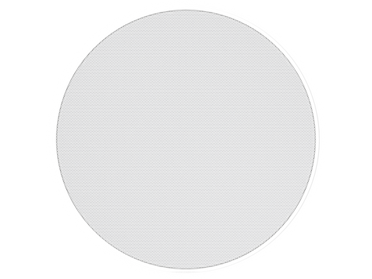 Round Grilles for 6 in. All Weather Speakers, White, 1 Pair