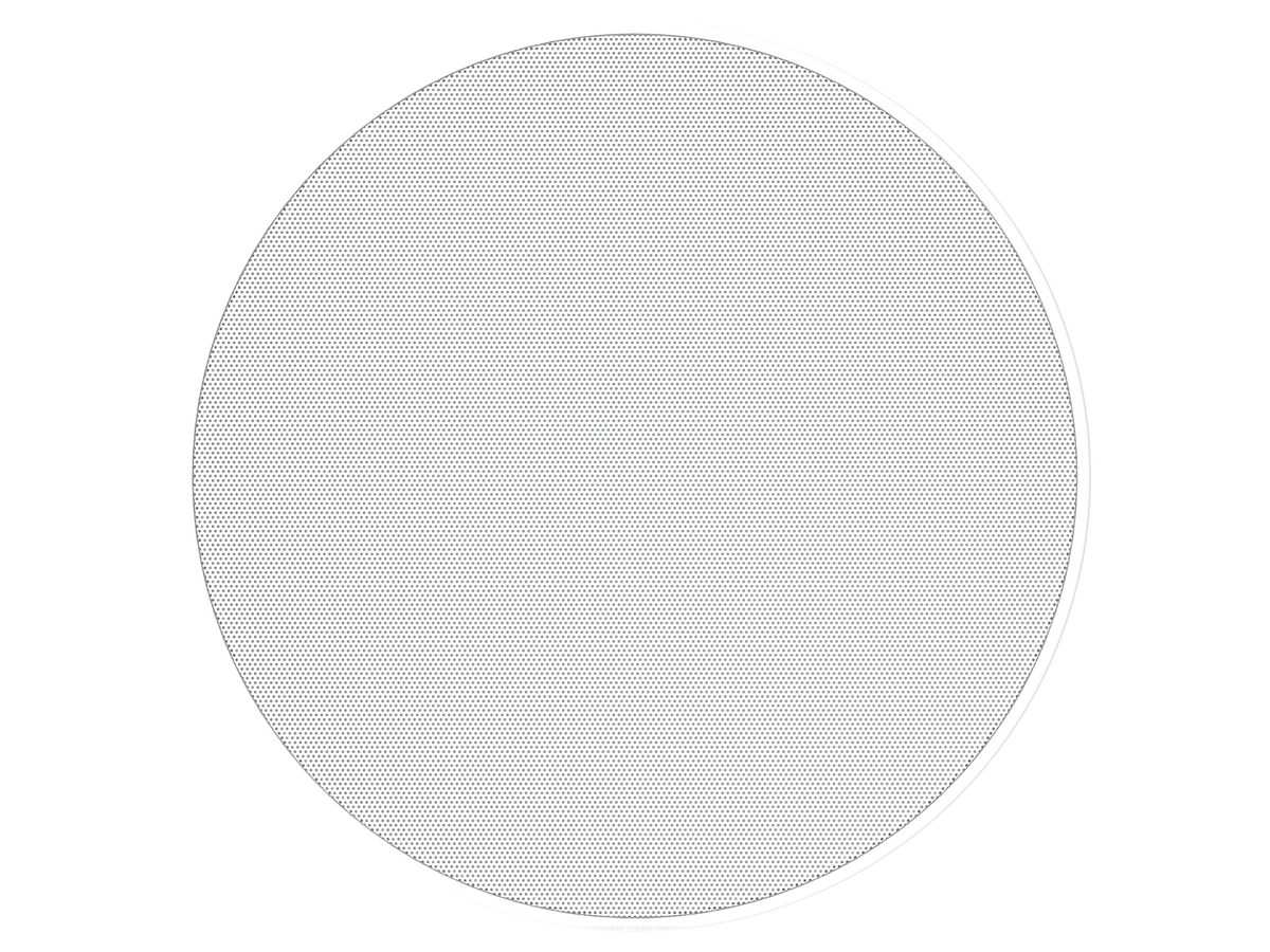 Round Grilles for 6 in. All Weather Speakers, White, 1 Pair