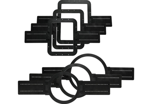 New-Construction Speaker Templates for Saros® 4” In-Ceiling Speakers, Collared, 10 Pack