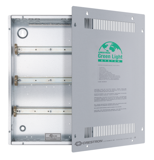 Enclosure for DIN Rail Devices, 3 DIN Rails, 18 M Wide