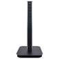 24" Pedestal with 4 AC outlets, 1 dual combination charger (USB Type-C and USB Type-A), 2 Snap-In inserts - Aluminum and