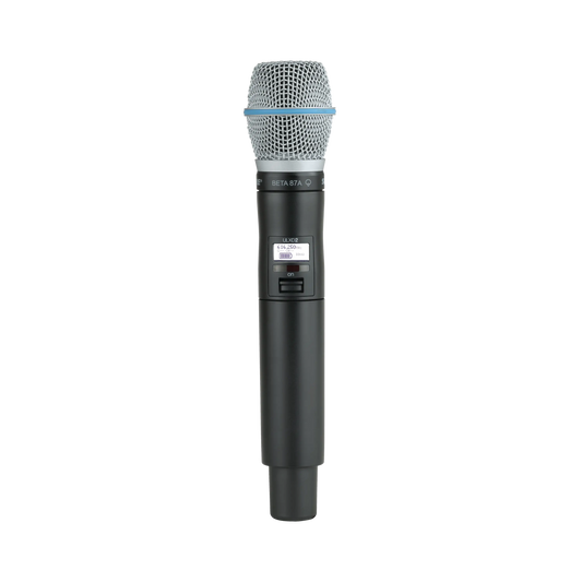 Shure Handheld Transmitter, Beta87A, TAA Compliant - ULXD2TA/B87A=-G57