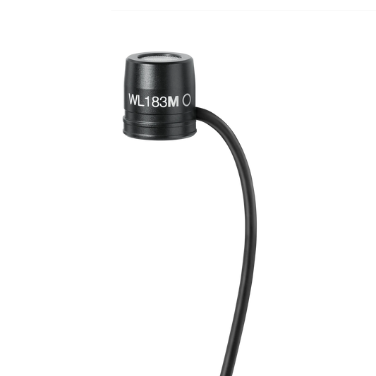 Shure WL183m Lavalier, White with TA4F Connector - WL183MW/O-TQG